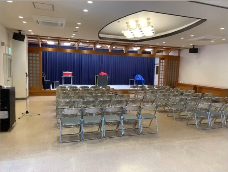 和歌山・セレモール那賀でのイリュージョンショー会場｜女性マジシャンMOE